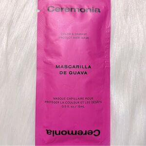 $3 Bundle Only💫Ceremonia Guava Hair Repair Mask Sample Packet .5oz